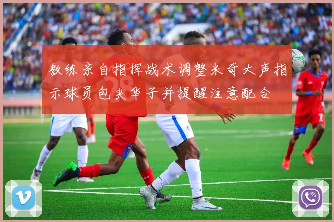 教练亲自指挥战术调整米奇大声指示球员包夹华子并提醒注意配合